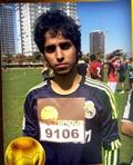  اللاعب اليمني محمد سالم ناصر
