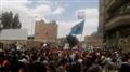  مسيرة الحوثيين اليوم بصنعاء ـ عدسة امين دبوان 