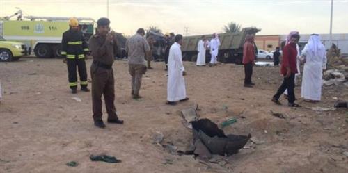 إصابة امرأة يمنية وسعودي إثر سقوط مقذوف حوثي في مدينة سعودية