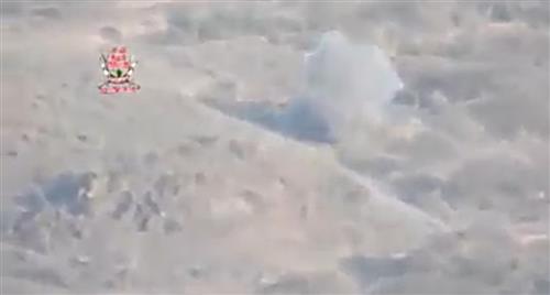 #شاهد بالفيديو:الضالع..مدفعية العمالقة تدمر طقمين لمليشيات الحوثي في، جبهة #العود