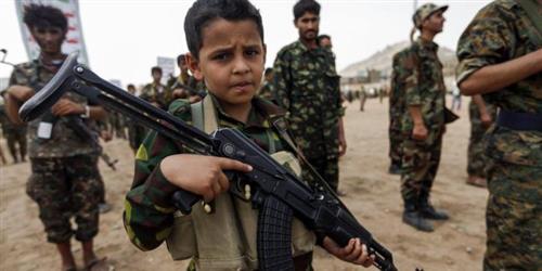 الميليشيات الحوثية #تكثف تجنيد الأطفال لسد عجزها #البشري