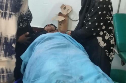 اصابة امراة برصاص قناص حوثي شمال مريس