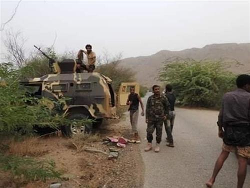  الضالع : إصابة إمرأة وطفلين وتضرر عدد من السيارات بإستهداف مليشيات الحوثي الإنقلابية لموكب حفل زفاف في قرية اللكمة شمال مريس