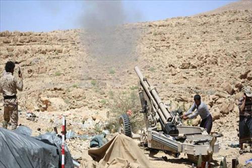 مقتل ٢٠ مسلحا حوثي في مواجهات مع قوات الجيش الوطني بنهم