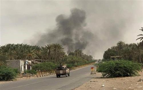 قوات الجيش الوطني تصد هجوما للحوثيين في الحديدة