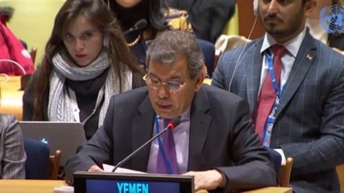 مندوب اليمن يطالب مجلس الأمن باتخاذ موقف حازم من الخروقات الحوثية