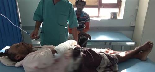إصابة مواطن برصاص مليشيات #الحوثي في قرية السقف بمديرية #التحيتا