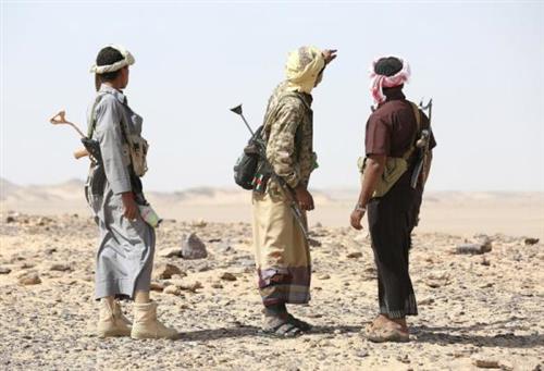   تدمير ثلاثة أطقم ومدرعة حوثية وقتل وجرح العشرات شرقي اليمن