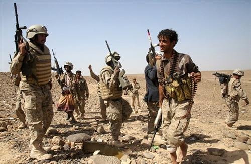   #صنعاء قوات الجيش الوطني تحرر مواقع جديدة في جبهة نهم