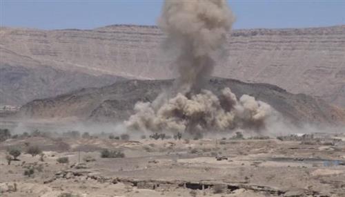 طيران التحالف العربي يشن غارات جوية على تجمعات لمليشيات الحوثي جنوب مأرب