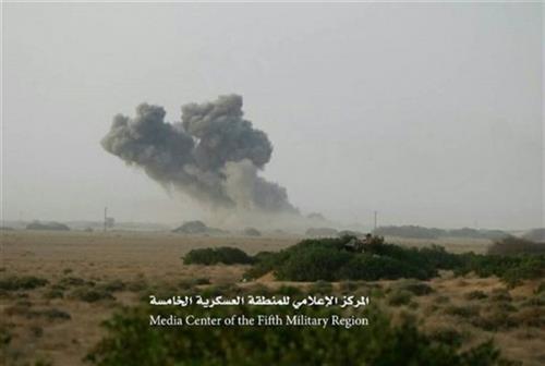 التحالف ينفذ 14 غارة جوية على مواقع للحوثيين في حجة