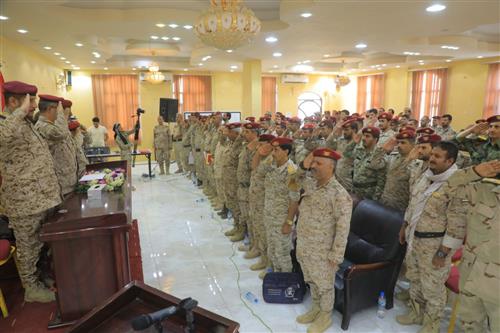دائرة الأمن العسكري تختتم دورة تدريبية لعدد من ضباط الجيش