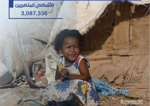 الوحدة التنفيذية للنازحين :أكثر من 60% من الأسر النازحة في اليمن بحاجة لتدخل طارئ
