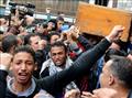  هتافات غاضبة في تشييع قتيل سقط بالقاهرة في ذكرى الثورة (الفرنسية)