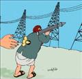  
الأعتداء على أبراج الكهرباء