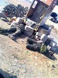  صورة من استهداف جنود النقطة الامنية بحضرموت 