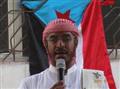  الشيخ حسين بن شعيب رئيس اللجنة الإشرافية لمخيم الاعتصام