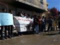  طلاب الضالع بصنعاء يحتجون للمطالبة بتمكينهم من العودة لسكنهم الذي احتله الحوثيين